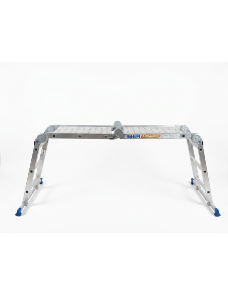 Escada de plataforma multifuncional DIY 4x3