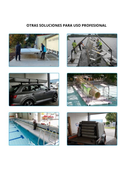 Pontons para Manutenção e Plataformas Flutuantes | IBERANDAMIOS