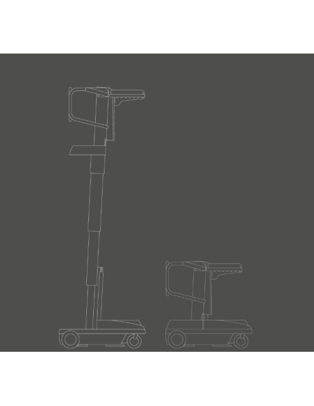 Plataforma elevadora Bravi SPRINT | Máxima seguridad