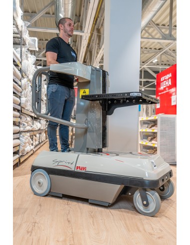 Plataforma elevatória Bravi SPRINT | Máxima segurança