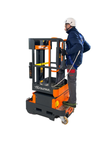 Elevador individual E5 MOVE com altura máxima de trabalho de 5,15 m