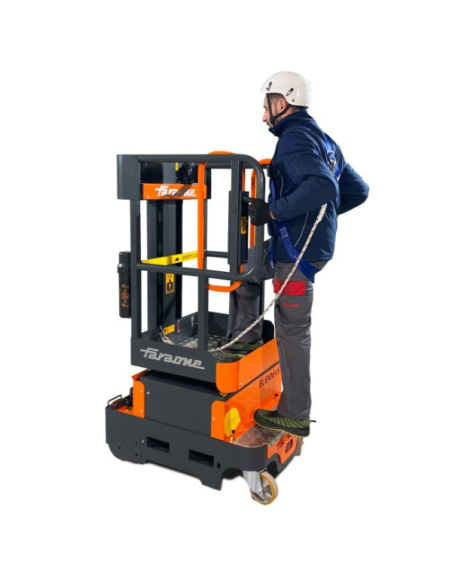 Elevador individual E5 MOVE com altura máxima de trabalho de 5,15 m