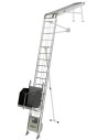 Elevador de escadas elétrico para painéis solares e materiais de 250 kg