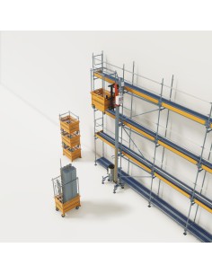 Sistema de transporte de andaimes STS300