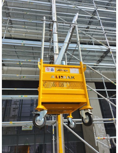 Sistema de transporte para montagem andaimes STS300