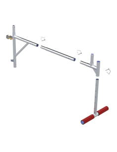 Console de Avance o Desembarco para Tejados Universal (Ajustable 75-135 cm) 2