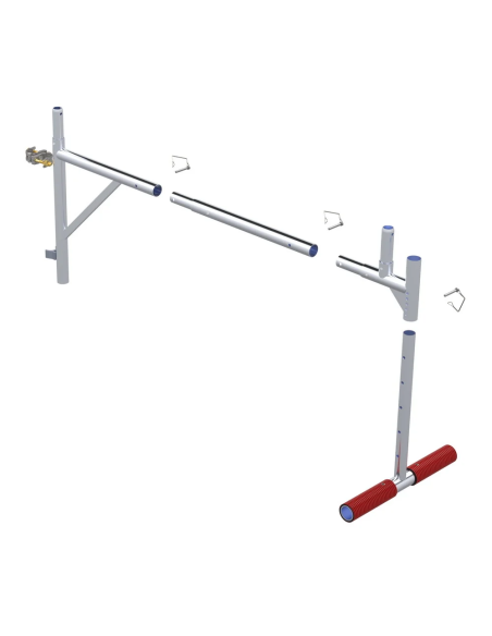 Console de Avance o Desembarco para Tejados Universal (Ajustable 75-135 cm)