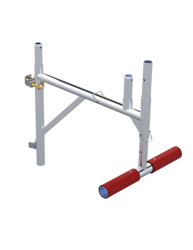 Consola universal de acesso ao teto ou plataforma de aterragem (ajustável de 75 a 135 cm)
