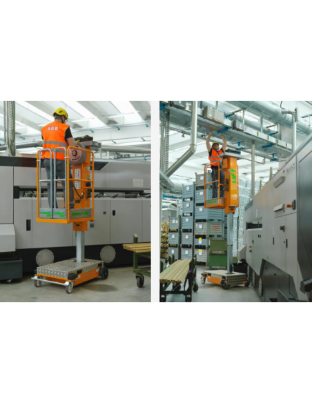 AXO LIFT MANU LIFT 200/4 | Plataforma elevatória compacta e segura