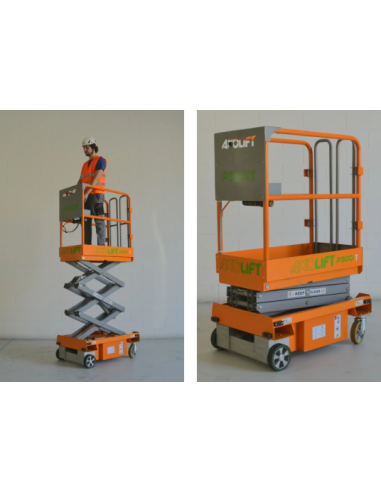 AXO LIFT P300T | Plataforma elevatória compacta e segura