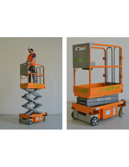 AXO LIFT P300T | Plataforma Elevadora Compacta y Segura