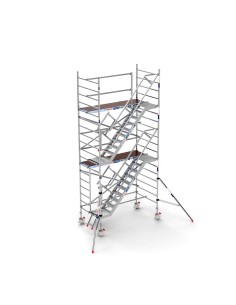 Torre de escada 135 x 250 x 6,2 m de altura de trabalho