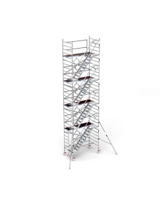 Torre da escada 135 x 250 x 10,2 m de altura de trabalho