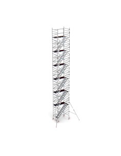 Torre da escada 135 x 190 x 14,2 m de altura de trabalho