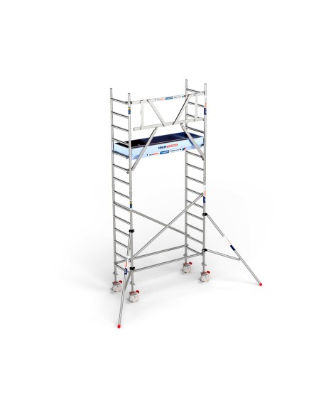 Torre Andamio PRO NEW 75x190 de Aluminio - 5,20 m Altura de Trabajo