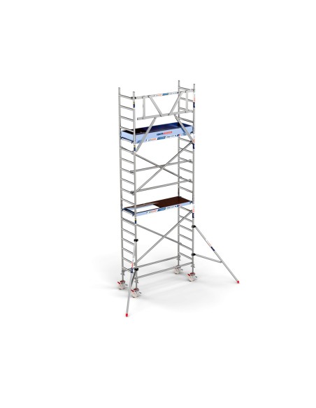 Torre Andamio PRO NEW 75x190 de Aluminio - 6,20 m Altura de Trabajo