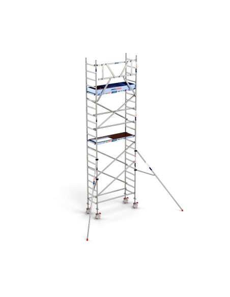 Torre Andamio PRO NEW 75x190 de Aluminio - 7,20 m Altura de Trabajo