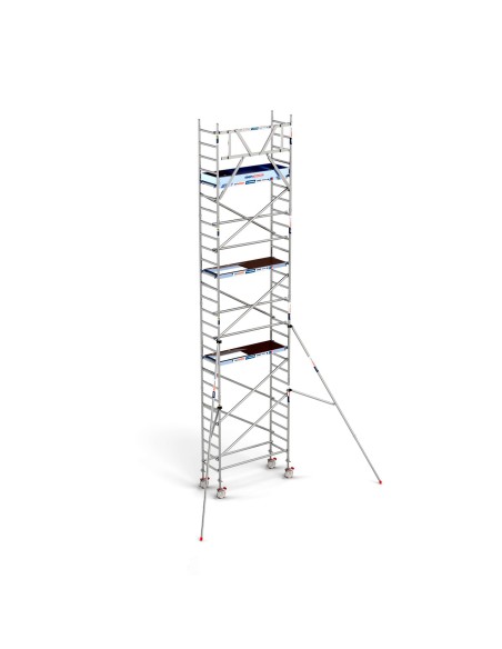 Torre Andamio PRO NEW 75x190 de Aluminio - 9,20 m Altura de Trabajo