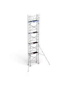 Torre Andamio PRO NEW 75x190 de Aluminio - 10,20 m Altura de Trabajo