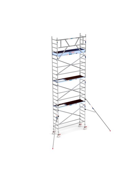 Torre Andaime PRO NEW 75x250 - 8,20m Trabalho | Alumínio