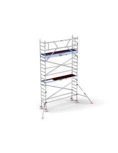 Torre Andamio PRO NEW 75x305 de Aluminio - 6,20 m Altura de Trabajo