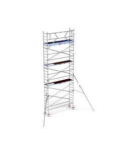 Torre de Andaime PRO NEW 75x305 em Alumínio - 9,20 m Altura de Trabalho
