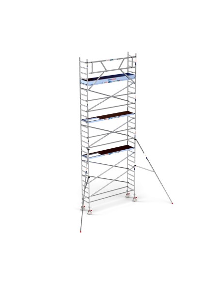 Torre Andamio PRO NEW 75x305 de Aluminio - 9,20 m Altura de Trabajo
