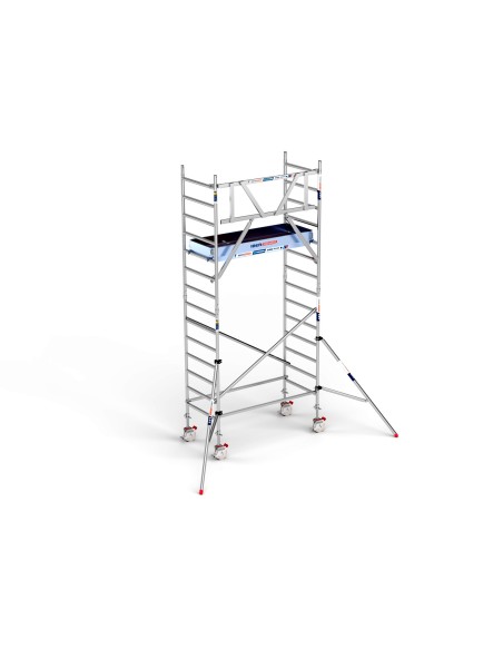 Torre Andamio PRO NEW 90x190 de Aluminio - 5,20 m Altura de Trabajo