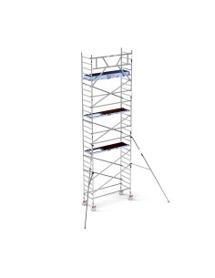 Torre Andamio PRO NEW 90x250 de Aluminio - 10,20 m Altura de Trabajo