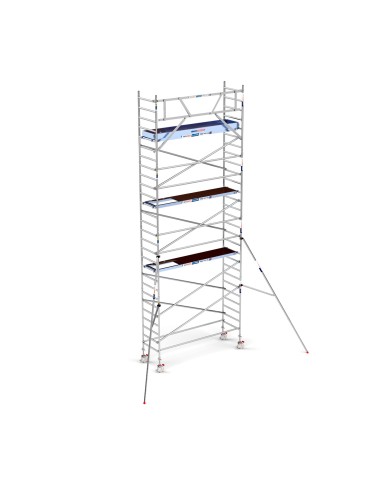 Torre Andamio PRO NEW 90x305 de Aluminio - 9,20 m Altura de Trabajo