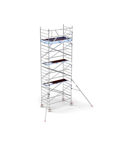 Torre Andaime PRO NEW 135x250 - 8,20m Trabalho | Alumínio