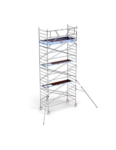 Torre Andaime PRO NEW 135x305 - 8,20m Trabalho | Alumínio