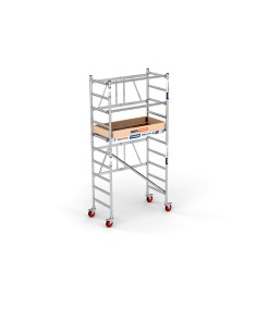 Andaime dobrável COMPACT MÓDULO 1+1 - 75x150 - 3,8 m Altura de trabalho