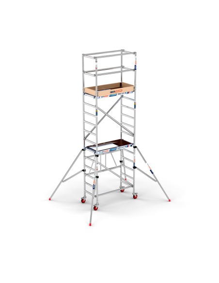 Andamio plegable COMPACT MÓDULO 1+2+3 - 75x150x5,50  Plat. CT - m Altura de trabajo