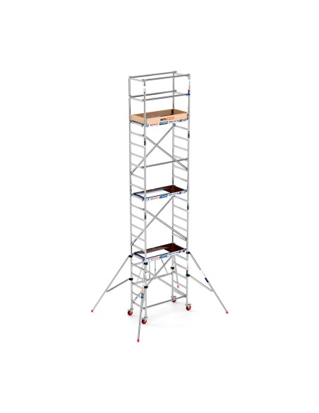 Andamio plegable COMPACT MÓDULO 1+2+3+4 - 75x150x7,50 - m Altura de trabajo Plat. CT