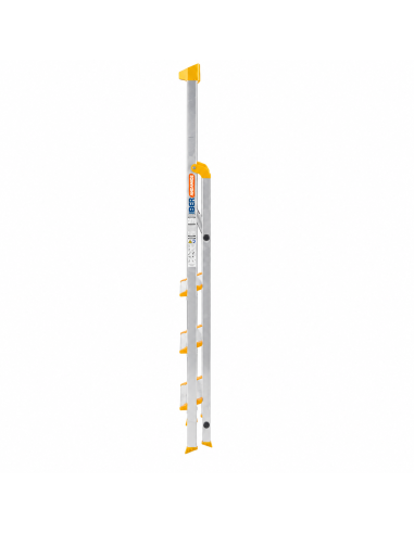 Escalera aluminio 4 peldaños cómodos