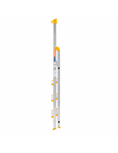 Escalera aluminio 4 peldaños cómodos