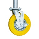Roda de BORRACHA para JARDIM 200 mm