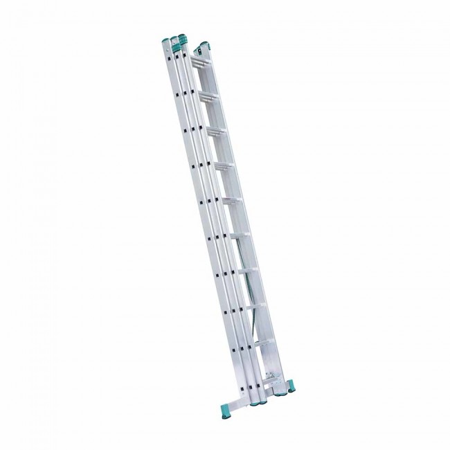 Escada extensível Eurostairs 3x9 certificada com 5 anos de garantia
