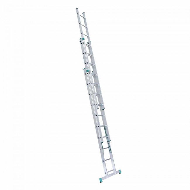 Escada extensível Eurostairs 3x9 certificada com 5 anos de garantia