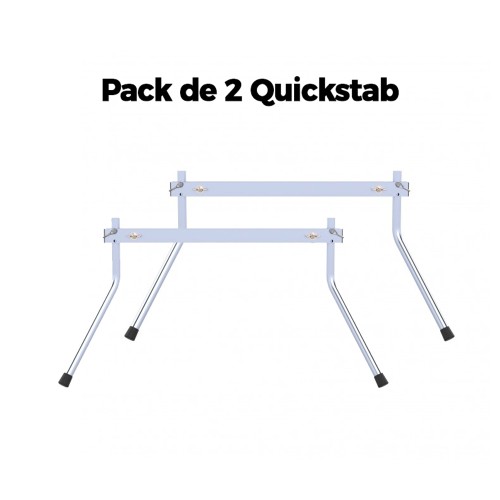 Pack 2 estabilizadores Quickstab para andaimes dobráveis