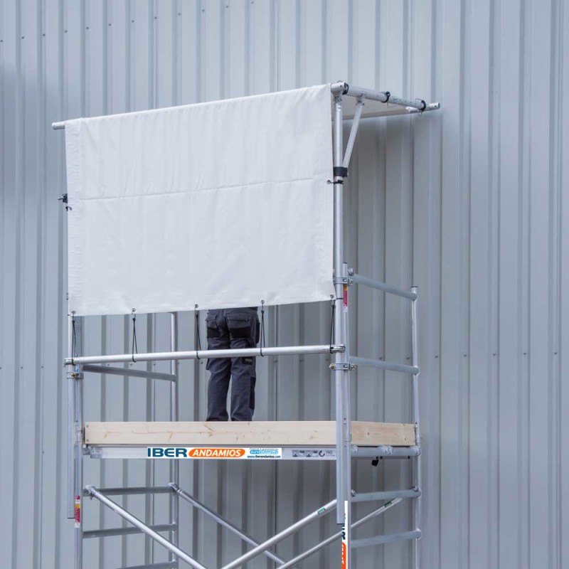 Toldo carpa para andamios y torres andamio 190 cms
