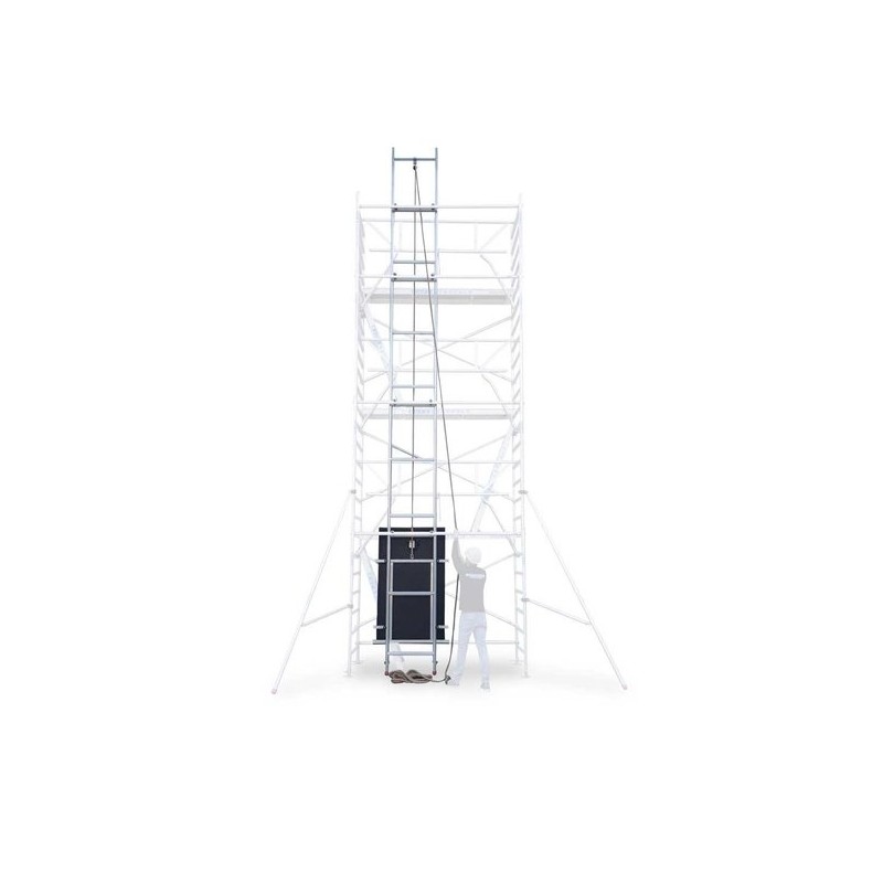 Elevador de painel solar em andaime 8.2 MAT 250