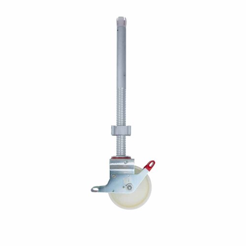 Rueda con husillo ALUMINIO Nylon 800 kg