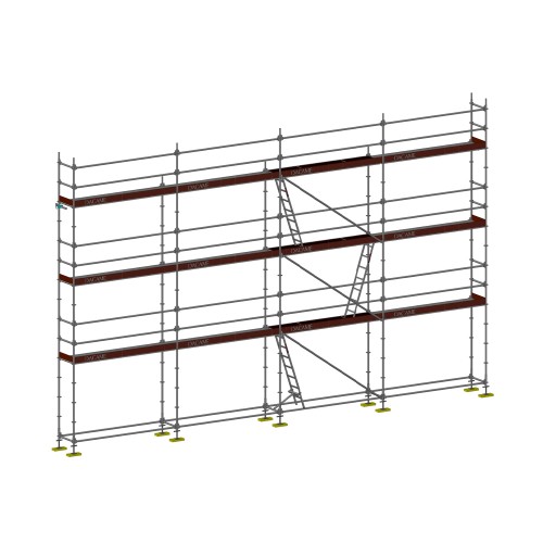 Andamio Multidirecional Meka 48 - 12 metros fachada - 84 m2