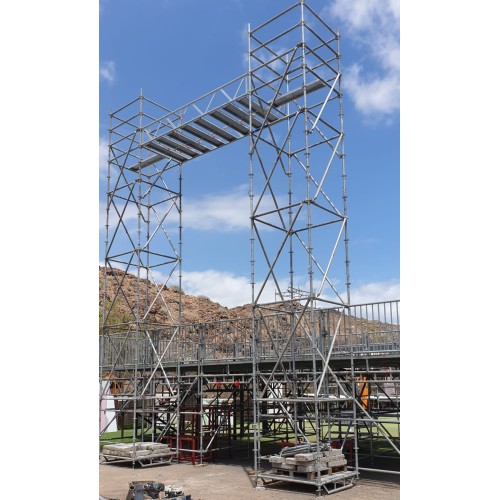 Andaime Multidirecional Meka 48 - 12 metros de fachada - 132 m2