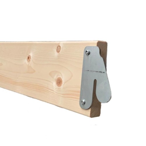 Ripa de madeira para rodapé de andaime