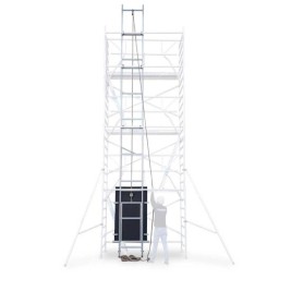 Mosquetón para sujeción de plataforma carga paneles solares 2
