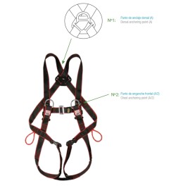 Arnês anti-queda 21-C ATEX 2