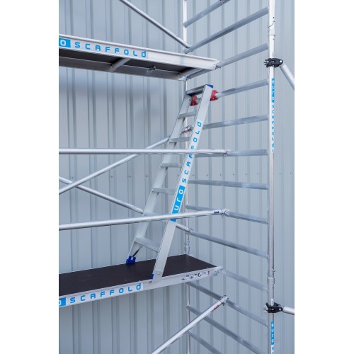 Escalera para plataformas de andamios 7 peldaños - IBERANDAMIOS